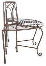 Load image into Gallery viewer, Abia Wrought Iron 50 Inch W Outdoor Tree Bench Design: PAT5018B - New Orleans Habitat for Humanity ReStore Elysian Fields
