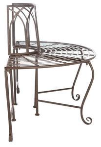 Abia Wrought Iron 50 Inch W Outdoor Tree Bench Design: PAT5018B - New Orleans Habitat for Humanity ReStore Elysian Fields