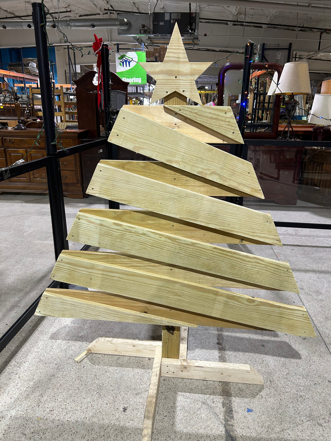 5ft. Wooden Christmas Tree Makers Market