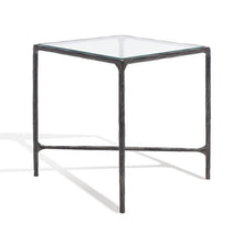 Load image into Gallery viewer, Jessa Forged Metal Square End Table Design: SFV9503E - New Orleans Habitat for Humanity ReStore Elysian Fields
