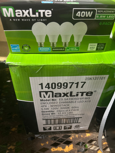 MaxLite E5.5A19D50/4P/WS - New Orleans Habitat for Humanity ReStore Elysian Fields