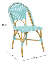 Load image into Gallery viewer, Salcha Indoor - Outdoor French Bistro Side Chair Design: FOX5210J-SET2 - New Orleans Habitat for Humanity ReStore Elysian Fields
