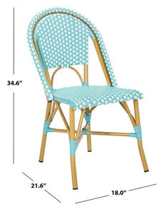 Salcha Indoor - Outdoor French Bistro Side Chair Design: FOX5210J-SET2 - New Orleans Habitat for Humanity ReStore Elysian Fields