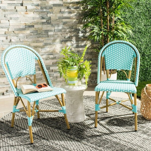 Salcha Indoor - Outdoor French Bistro Side Chair Design: FOX5210J-SET2 - New Orleans Habitat for Humanity ReStore Elysian Fields