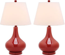 Load image into Gallery viewer, AMY GOURD GLASS LAMP (SET OF 2) Design: LIT4087E-SET2 - New Orleans Habitat for Humanity ReStore Elysian Fields
