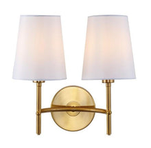 Load image into Gallery viewer, BARRETT TWO LIGHT WALL SCONCE - New Orleans Habitat for Humanity ReStore Elysian Fields
