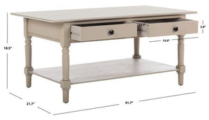 Boris 2 Drawer Coffee Table Design: AMH5706A - New Orleans Habitat for Humanity ReStore Elysian Fields