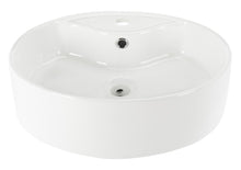 Load image into Gallery viewer, Brook Porcelain Ceramic Oval 20 Inch White Bathroom Vessel Sink With Overflow Drain - New Orleans Habitat for Humanity ReStore Elysian Fields
