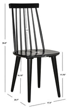 Load image into Gallery viewer, Burris Side Chair Black Set of 2 - New Orleans Habitat for Humanity ReStore Elysian Fields
