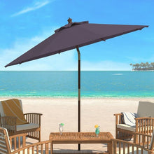 Load image into Gallery viewer, Cannes 9ft Wooden Outdoor Umbrella Design: PAT8009B - New Orleans Habitat for Humanity ReStore Elysian Fields
