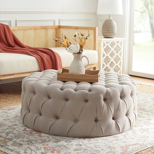 Charlene Tufted Ottoman Design: MCR4638A - New Orleans Habitat for Humanity ReStore Elysian Fields