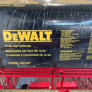DeWALT 1-1/2" 18-Gauge Plastic Cap Stapler DWSL18CAP - New Orleans Habitat for Humanity ReStore Elysian Fields