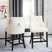 Load image into Gallery viewer, Eleni Tufted Wing Back Counter Stool Design: BST6305G-SET2 - New Orleans Habitat for Humanity ReStore Elysian Fields
