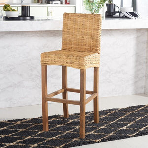 Eleni Tufted Wing Back Counter Stool Design: BST6500A - New Orleans Habitat for Humanity ReStore Elysian Fields