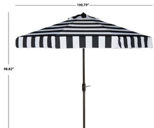 Load image into Gallery viewer, Elsa Fashion Line 9ft Umbrella Design: PAT8003A - New Orleans Habitat for Humanity ReStore Elysian Fields
