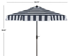 Load image into Gallery viewer, Elsa Fashion Line 9ft Umbrella Design: PAT8003B - New Orleans Habitat for Humanity ReStore Elysian Fields
