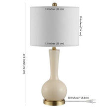 Load image into Gallery viewer, GAETNA GLASS TABLE LAMP Design: TBL4255C - New Orleans Habitat for Humanity ReStore Elysian Fields
