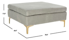 Load image into Gallery viewer, Giovanna Square Ottoman Design: BCH6301B - New Orleans Habitat for Humanity ReStore Elysian Fields
