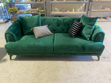 Load image into Gallery viewer, Enza Home 2,5 Seater Sofa Green
