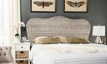 Load image into Gallery viewer, Imelda White Washed Headboard Design: SEA8027B-Q - New Orleans Habitat for Humanity ReStore Elysian Fields

