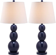 Load image into Gallery viewer, JAYNE THREE SPHERE GLASS LAMP (SET OF 2) Design: LIT4089B-SET2 - New Orleans Habitat for Humanity ReStore Elysian Fields
