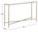 Load image into Gallery viewer, Jessa Forged Metal Rectangle Console Table Design: SFV9502C - New Orleans Habitat for Humanity ReStore Elysian Fields
