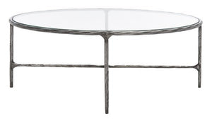 Jessa Oval Metal Coffee Table Design: SFV9521B - New Orleans Habitat for Humanity ReStore Elysian Fields