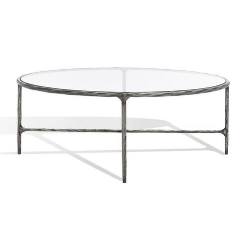 Jessa Oval Metal Coffee Table Design: SFV9521B - New Orleans Habitat for Humanity ReStore Elysian Fields