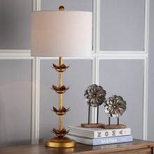 Load image into Gallery viewer, LANI IRON TABLE LAMP SET OF 2 W/ USB PORT Design: TBL4016A-SET2-U - New Orleans Habitat for Humanity ReStore Elysian Fields
