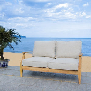 Martinique Wood Patio Loveseat Design: CPT1012A - New Orleans Habitat for Humanity ReStore Elysian Fields