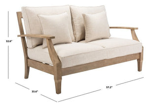 Martinique Wood Patio Loveseat Design: CPT1012A - New Orleans Habitat for Humanity ReStore Elysian Fields