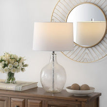 Load image into Gallery viewer, NADINE GLASS TABLE LAMP Design: TBL4259A - New Orleans Habitat for Humanity ReStore Elysian Fields
