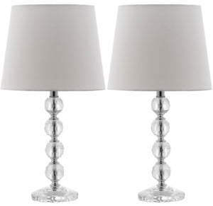 NOLA 16-INCH H STACKED CRYSTAL BALL LAMP: Set of 2 - New Orleans Habitat for Humanity ReStore Elysian Fields