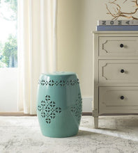 Load image into Gallery viewer, Quatrefoil Garden Stool Design: ACS4535C - New Orleans Habitat for Humanity ReStore Elysian Fields
