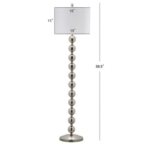 REFLECTIONS 58.5-INCH H STACKED BALL FLOOR LAMP Design: LIT4330A - New Orleans Habitat for Humanity ReStore Elysian Fields