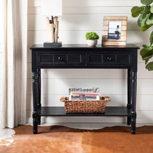 Load image into Gallery viewer, Samantha 2 Drawer Console Black - New Orleans Habitat for Humanity ReStore Elysian Fields
