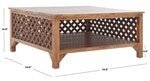 Load image into Gallery viewer, Squall Square 1 Shelf Coffee Table Design: COF5302B - New Orleans Habitat for Humanity ReStore Elysian Fields
