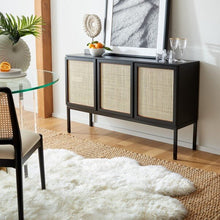 Load image into Gallery viewer, Zadie 2 Shelf Rattan Sideboard Design: MED5010D - New Orleans Habitat for Humanity ReStore Elysian Fields
